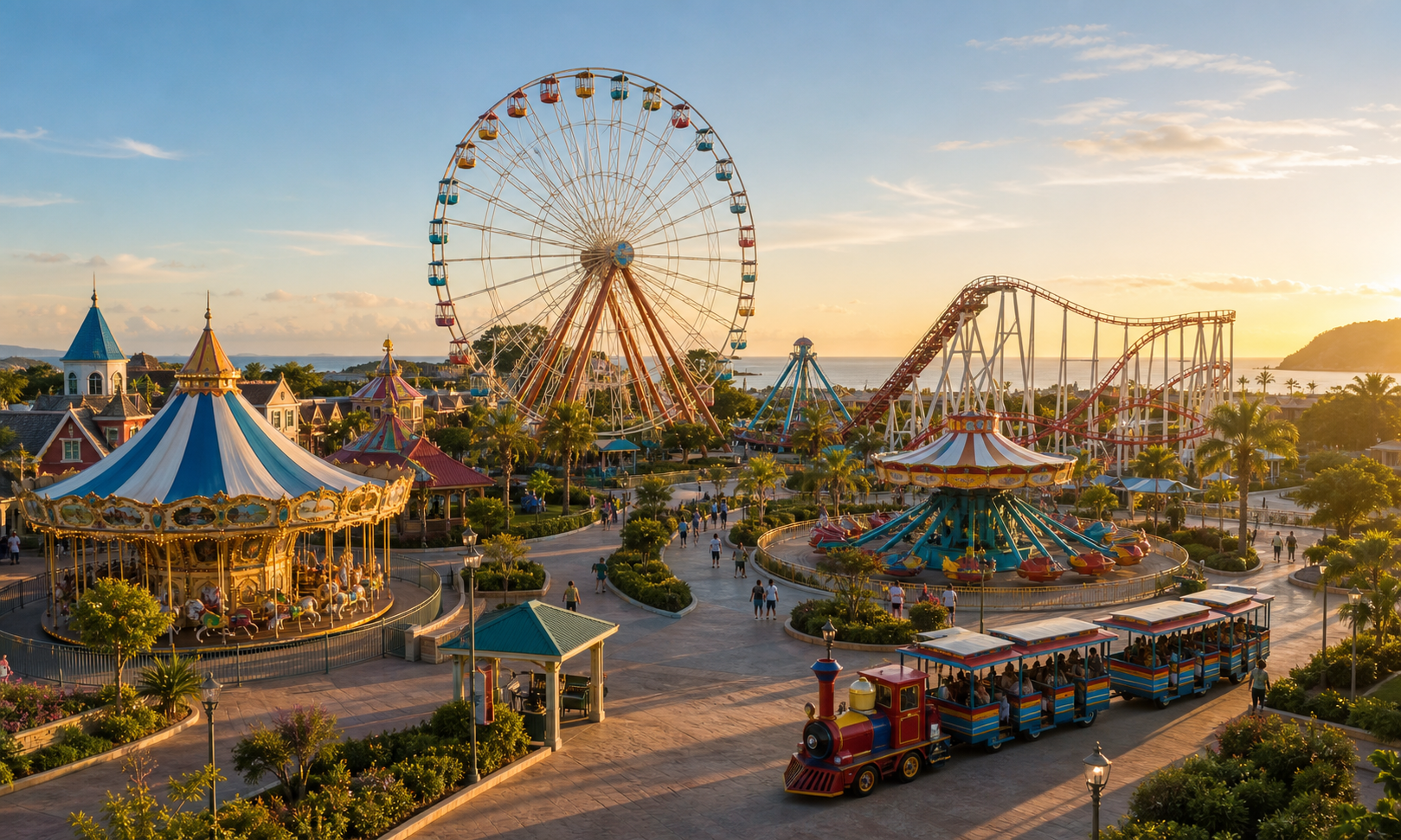 Completed overseas family amusement park project
